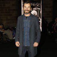 Santi Millán en el desfile de Menchen Tomas en la 080 Barcelona 2016