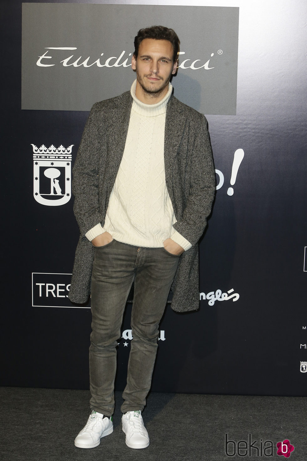 Ricard Sales en el desfile de Emidio Tucci en MFShow Men otoño/invierno 2016/2017