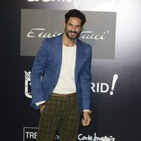 Óscar Higares en el desfile de Emidio Tucci en MFShow Men otoño/invierno 2016/2017