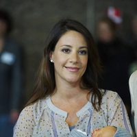 Marie de Dinamarca en la presentación de su hijo Enrique