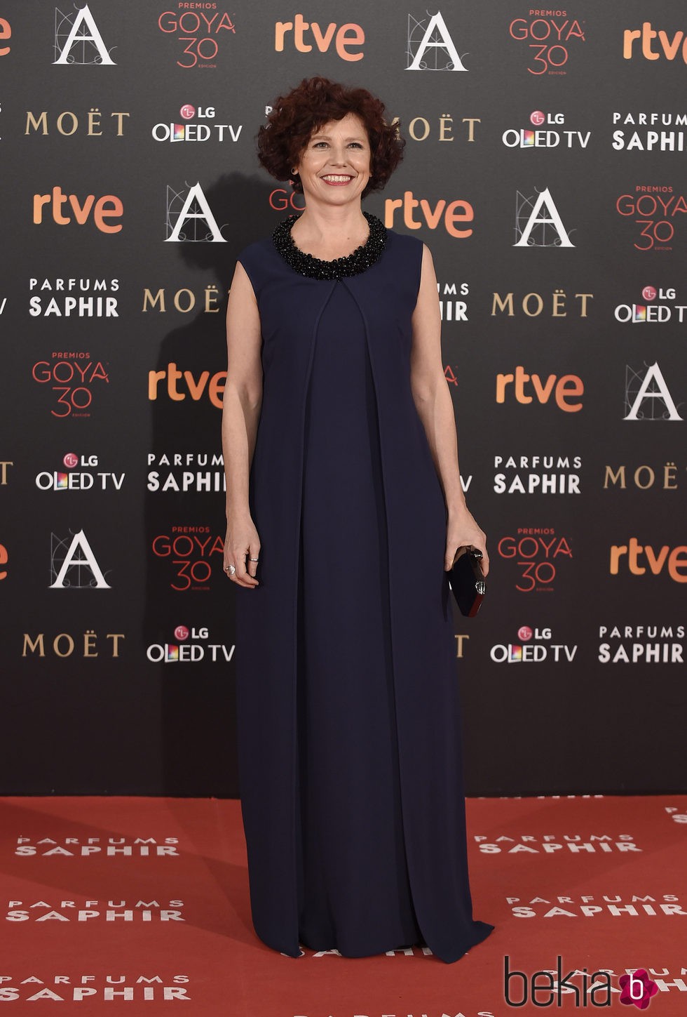 Iziar Bollaín en la alfombra roja de los Premios Goya 2016