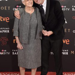 Daniel Guzmán en la alfombra roja de los Premios Goya 2016