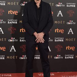 Fernando León de Aranoa en la alfombra roja de los Premios Goya 2016