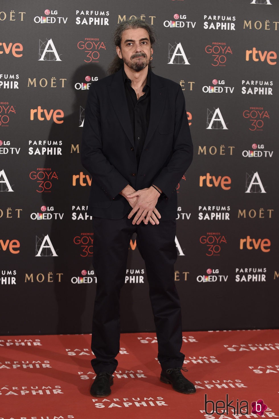 Fernando León de Aranoa en la alfombra roja de los Premios Goya 2016