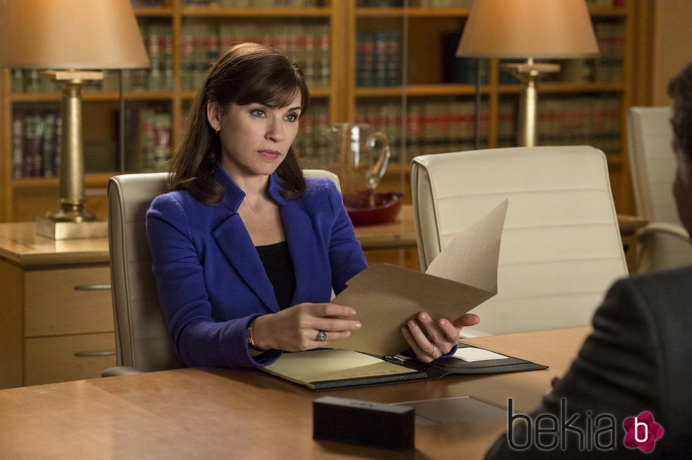 Julianna Margulies interpretando a Alicia Florrick en 'The Good Wife'