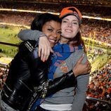 Taraji P. Henson y Amy Adams en la Super Bowl 2016