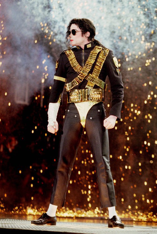 Michael Jackson durante un concierto de su 'Dangerous World Tour' en 1992