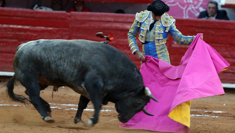 Fran Rivera toreando en la Monumental de México