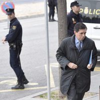 Jaume Matas llega a la segunda sesión del juicio por el Caso Nóos