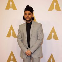 The Weeknd en el almuerzo de los nominados a los Premios Oscar 2016