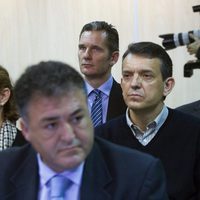 Pepote Ballester, Iñaki Urdangarín y Diego Torres en el juicio por el Caso Nóos