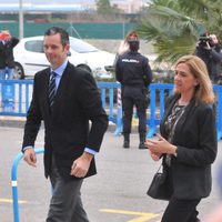 Iñaki Urdangarín y la Infanta Cristina a su llegada a la cuarta sesión del juicio por el Caso Nóos