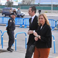 La Infanta Cristina, sonriente y colorida junto a Iñaki Urdangarín en la quinta sesión del juicio por el Caso Nóos