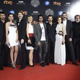 Cayetana Guillén Cuervo, Hugo Silva, Rodolfo Sancho, Aura Garrido, Nacho Fresneda, Víctor Clavijo y Mar Saura presentan 'El Ministerio del Tiempo'