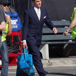 Primeras imágenes de Matt Bomer en el rodaje de 'The Last Tycoon'