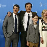 Kirsten Dunst con el reparto de 'Midnight Special' en la Berlinale 2016