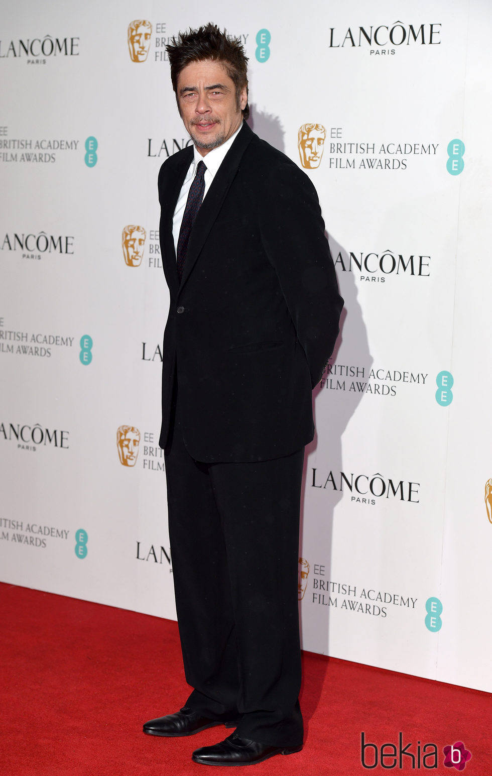 Benicio del Toro en la fiesta pre-Bafta 2016 de Lancôme