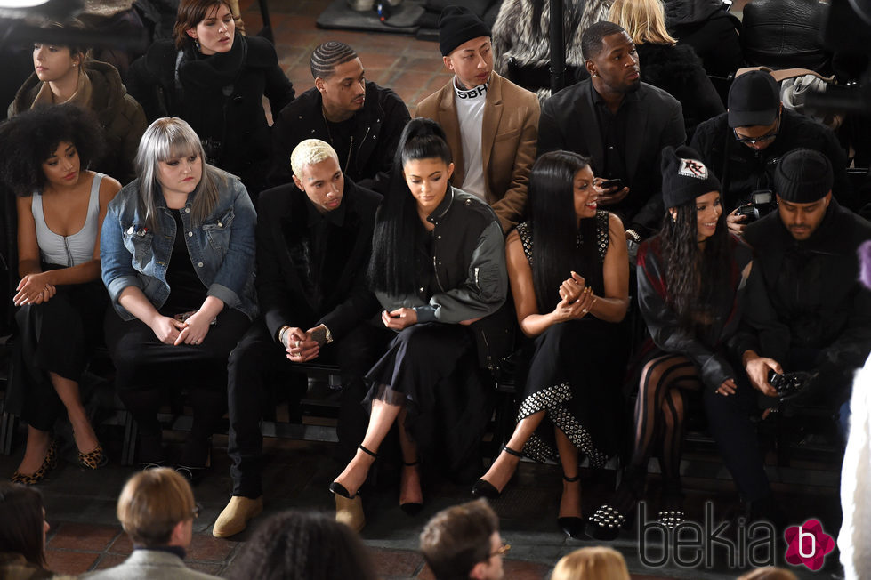 Reunión de celebs en el desfile de Alexander Wang de la FW de Nueva York