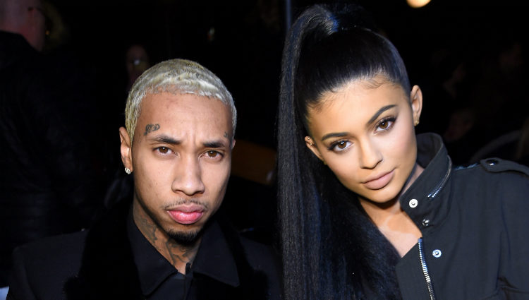 Tyga y Kylie Jenner en el desfile de Alexander Wang en la FW de Nueva York