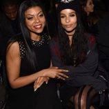 Taraji P. Henson y Zoë Kravitz en el desfile de Alexander Wang