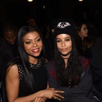 Taraji P. Henson y Zoë Kravitz en el desfile de Alexander Wang 