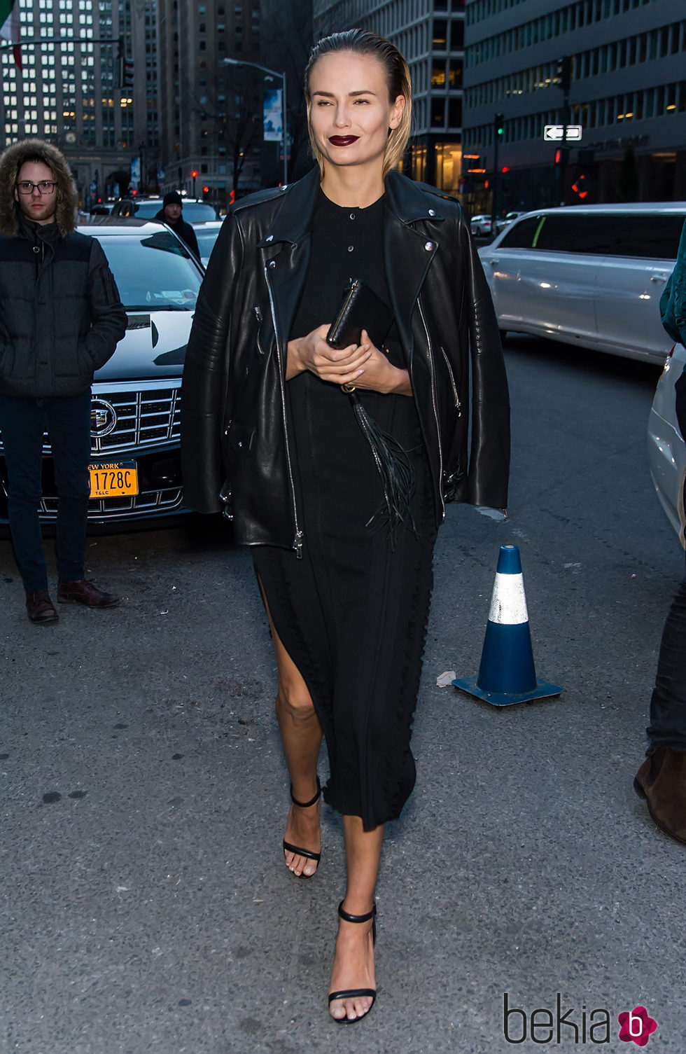 Natasha Poly en el desfile de Alexander Wang