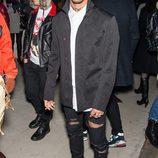 Vic Mensa en el desfile de Alexander Wang en la FW de Nueva York