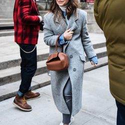 Mira Duma en el desfile de Alexander Wang en la FW de Nueva York