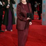 Maggie Smith en la alfombra roja de los BAFTA 2016