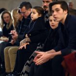 Los Beckham en el desfile de Victoria Beckham en la FW de Nueva York