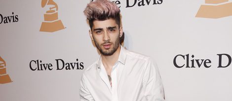 Zayn Malik en la fiesta Clive Davis previa a los Grammy 2016