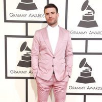 Sam Hunt en la alfombra roja de los Premios Grammy 2016