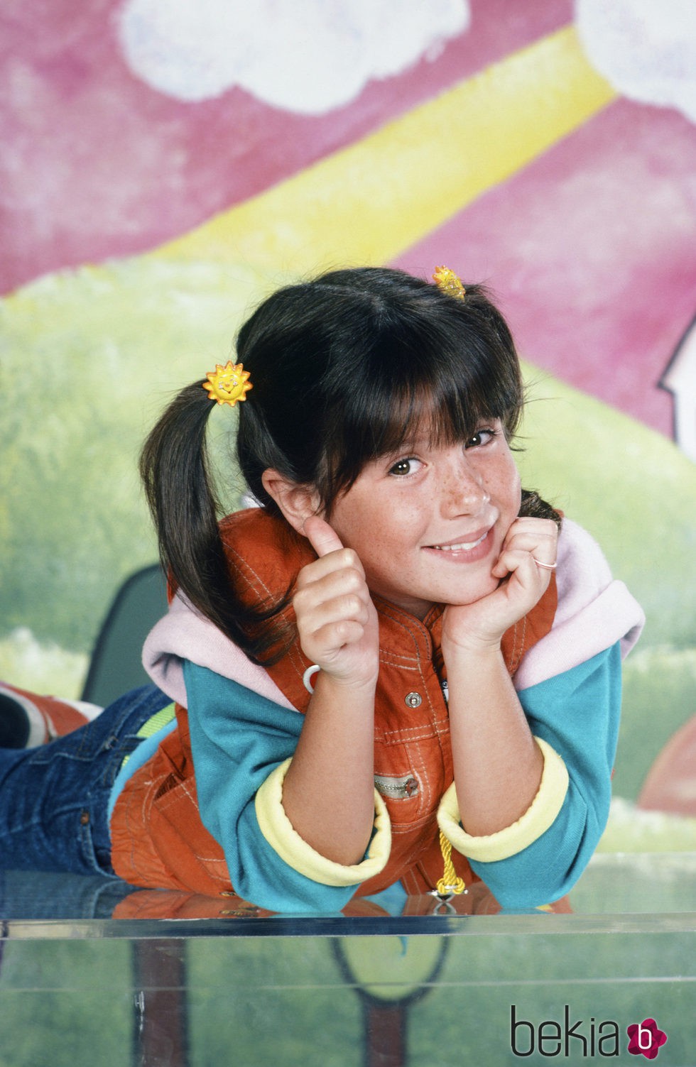 Soleil Moon Frye en una foto promocional de 'Punky Brewster'