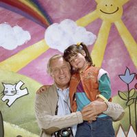 Soleil Moon Frye y George Gaynes en 'Punky Brewster'