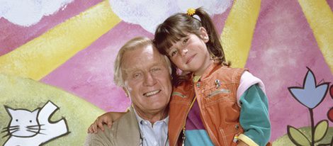 Soleil Moon Frye y George Gaynes en 'Punky Brewster'