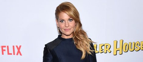 Candace Cameron Bure durante la presentación de 'Madres Forzosas' en Netflix