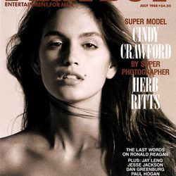 Cindy Crawford en la revista Playboy de 1988