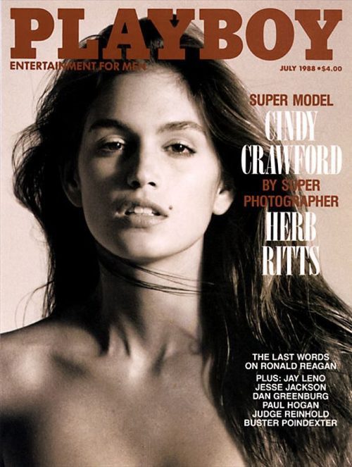 Cindy Crawford en la revista Playboy de 1988