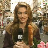 Cindy Crawford presentando 'House of style'