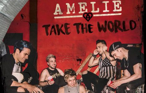 Portada del disco de Amelie 'Take the World'