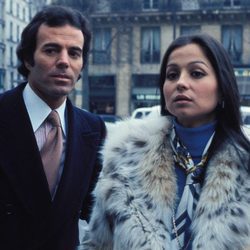 Julio Iglesias e Isabel Preysler en Madrid