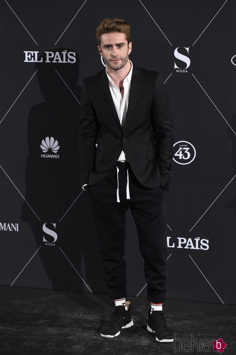 Pelayo Díaz en la fiesta de S Moda