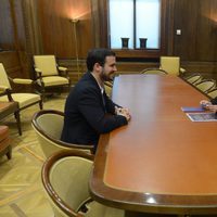 Alberto Garzón y Pablo Iglesias se reúnen para llegar a acuerdos de gobierno