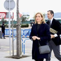 La Infanta Cristina e Iñaki Urdangarín en la octava sesión del juicio por el Caso Nóos