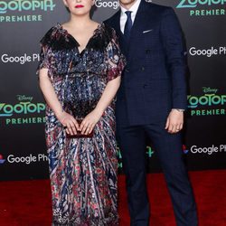 Ginnifer Goodwin y Josh Dallas en el estreno de 'Zootrópolis' en Los Angeles