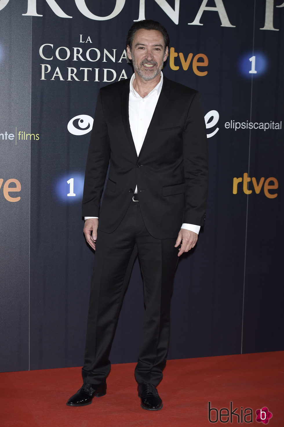 Ginés García Millán en el estreno de 'La Corona Partida'