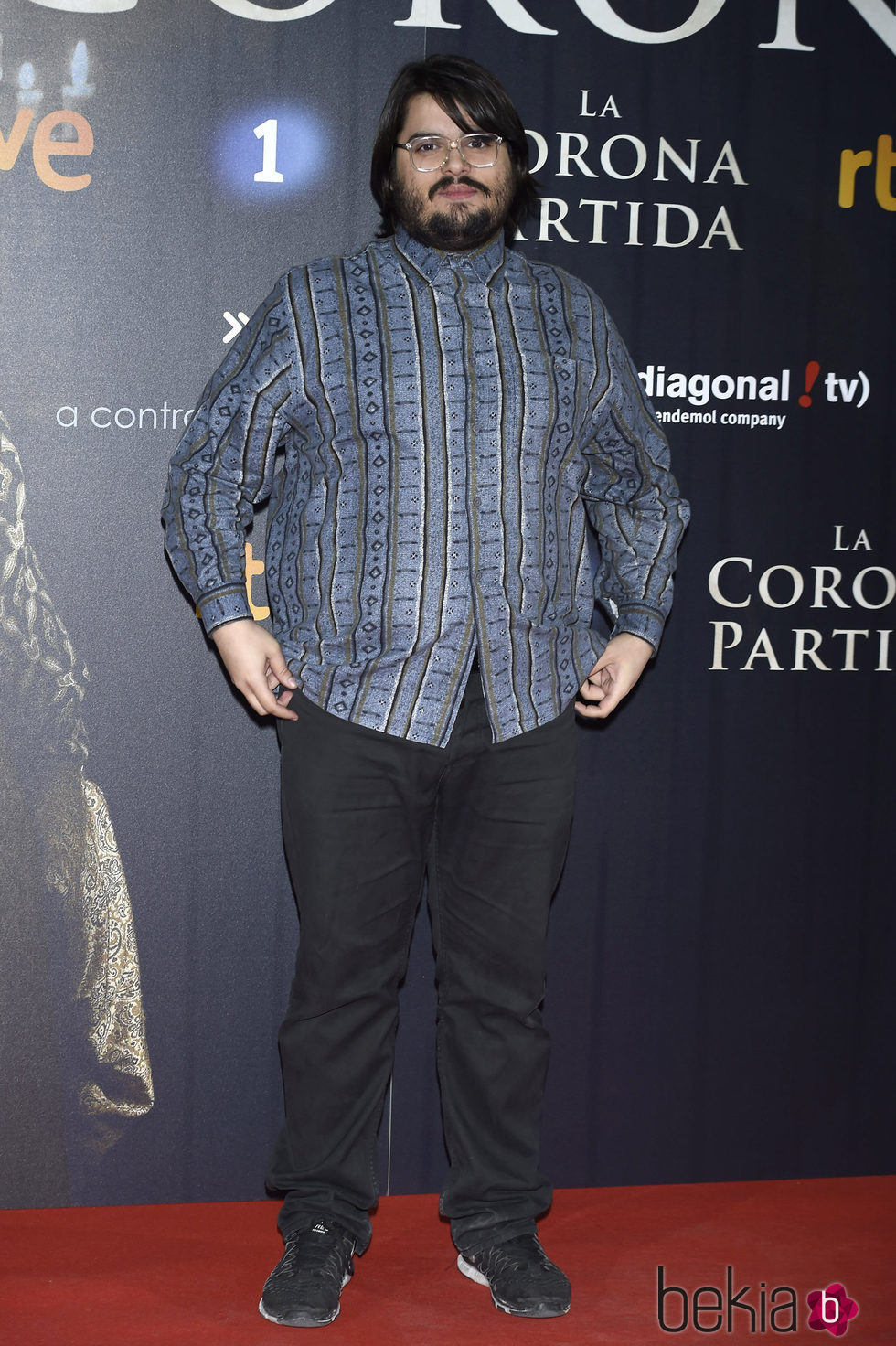 Brays Efe en el estreno de 'La Corona Partida'