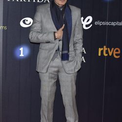 Eusebio Poncelo en el estreno de 'La Corona Partida'