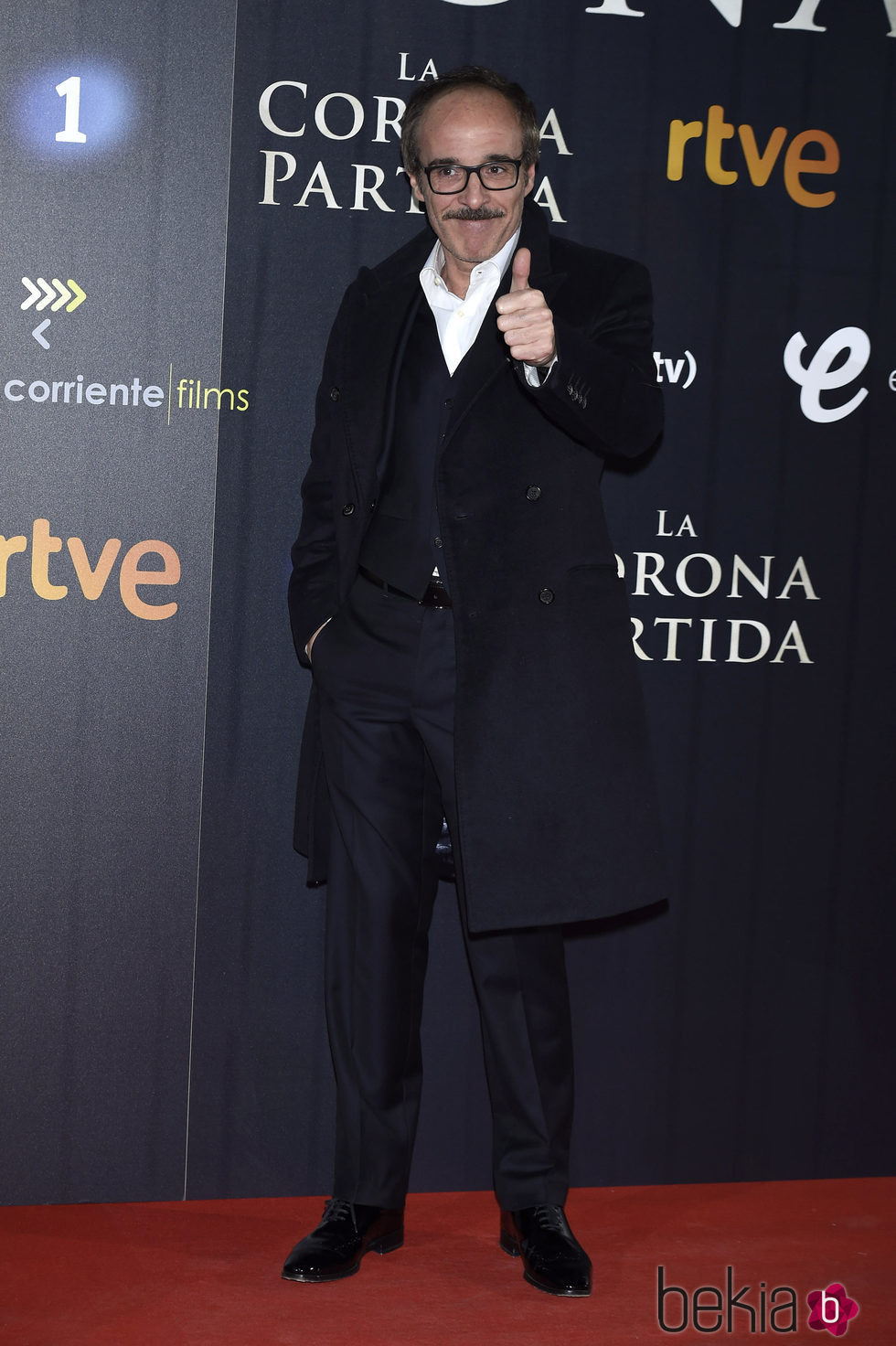 Fernando Guillén Cuervo en el estreno de 'La Corona Partida'