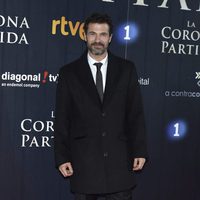 Rodolfo Sancho en el estreno de 'La Corona Partida'